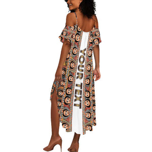 Personalized Ethiopia Summer Maxi Dress Ethiopian Tewahedo Angel Orthodox