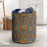 Tribal Earth African Ankara Pattern Laundry Basket