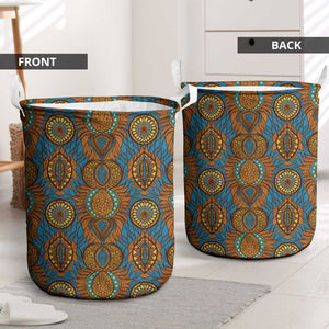 Tribal Earth African Ankara Pattern Laundry Basket