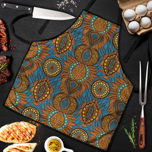 Tribal Earth African Ankara Pattern Apron