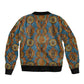 Tribal Earth African Ankara Pattern Bomber Jacket