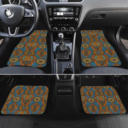 Tribal Earth African Ankara Pattern Car Mats