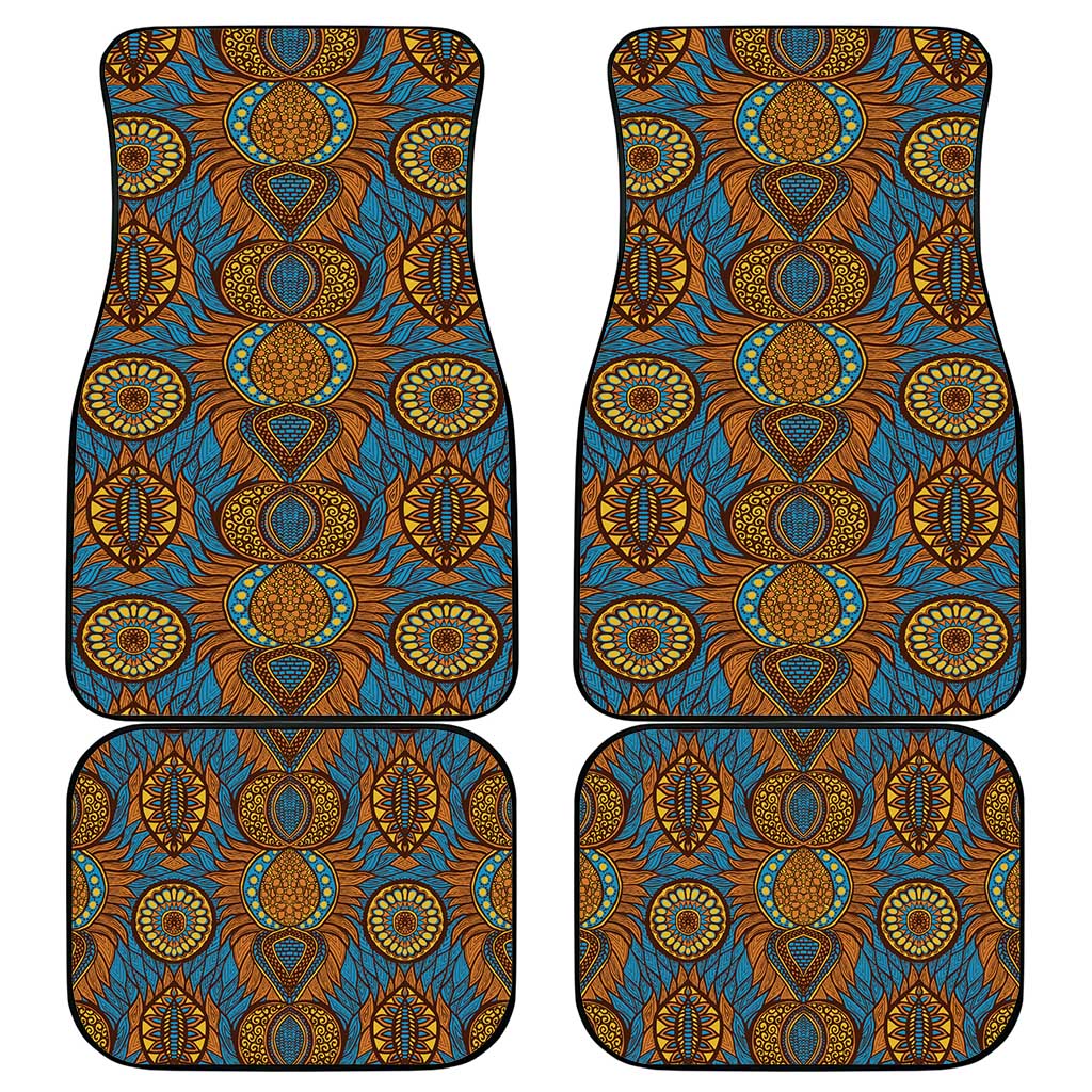 Tribal Earth African Ankara Pattern Car Mats