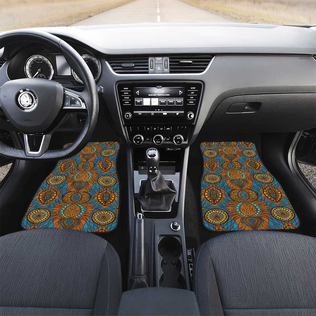 Tribal Earth African Ankara Pattern Car Mats
