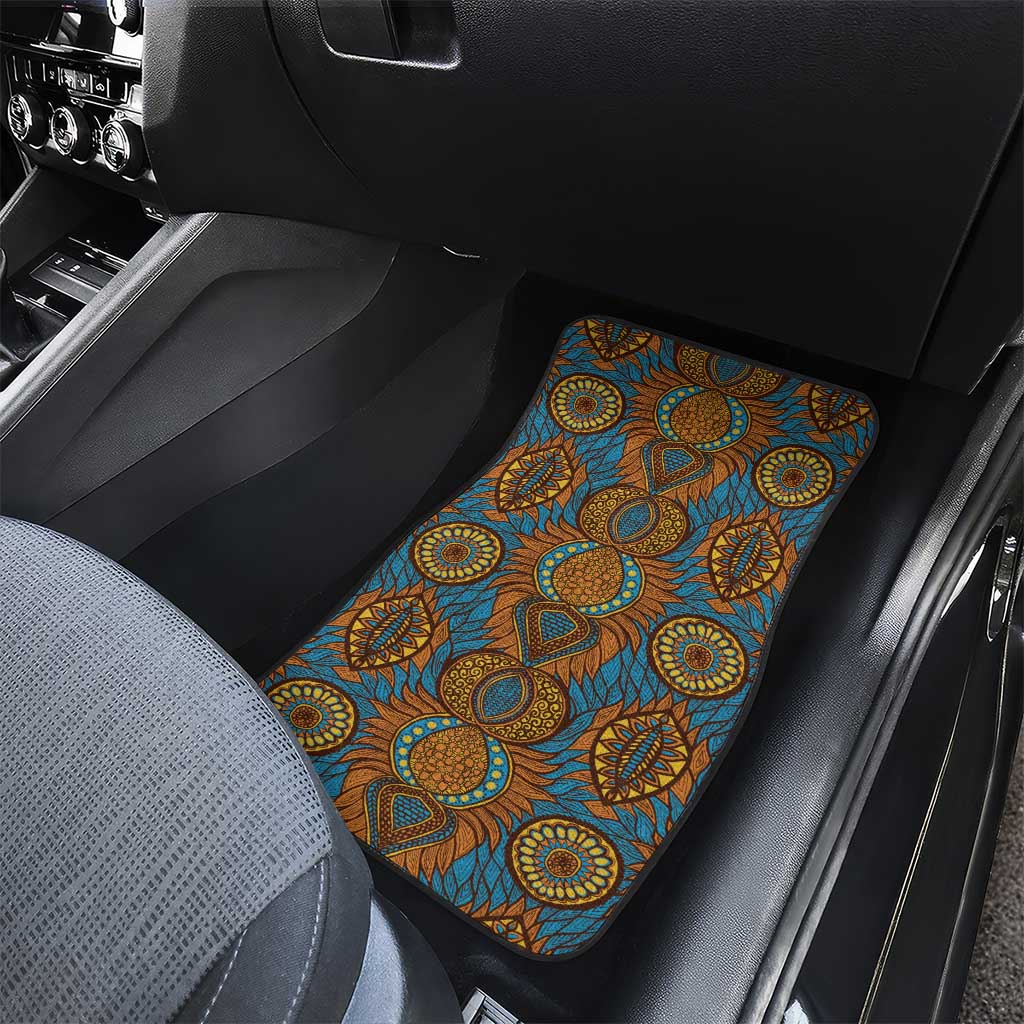 Tribal Earth African Ankara Pattern Car Mats