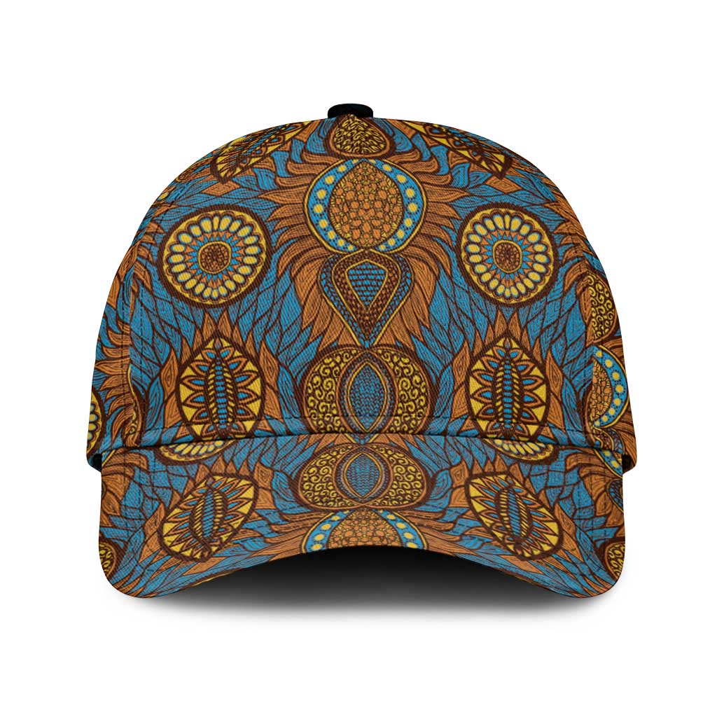 Tribal Earth African Ankara Pattern Classic Cap
