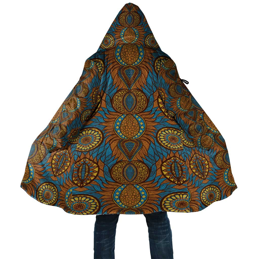 Tribal Earth African Ankara Pattern Cloak