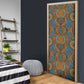 Tribal Earth African Ankara Pattern Door Cover