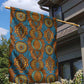 Tribal Earth African Ankara Pattern Garden Flag