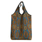 Tribal Earth African Ankara Pattern Grocery Bag