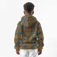 Tribal Earth African Ankara Pattern Kid Hoodie