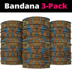 Tribal Earth African Ankara Pattern Neck Gaiter