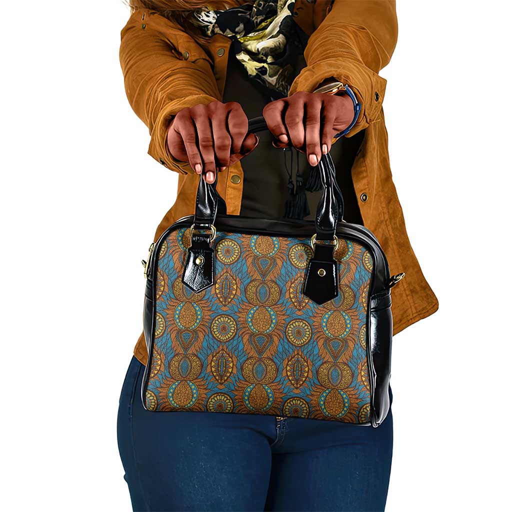 Tribal Earth African Ankara Pattern Shoulder Handbag