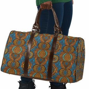 Tribal Earth African Ankara Pattern Travel Bag