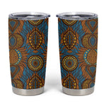 Tribal Earth African Ankara Pattern Tumbler Cup