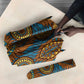 Tribal Earth African Ankara Pattern Umbrella