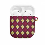 Ruby Gold African Ankara Pattern AirPods Case