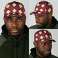 Ruby Gold African Ankara Pattern Classic Cap