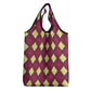 Ruby Gold African Ankara Pattern Grocery Bag
