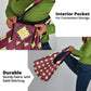 Ruby Gold African Ankara Pattern Grocery Bag