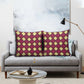 Ruby Gold African Ankara Pattern Pillow Cover