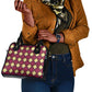 Ruby Gold African Ankara Pattern Shoulder Handbag