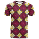 Ruby Gold African Ankara Pattern T shirt
