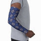 Indigo Diamond African Ankara Pattern Arm Sleeves