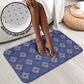 Indigo Diamond African Ankara Pattern Bathroom Set