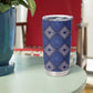Indigo Diamond African Ankara Pattern Tumbler Cup
