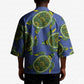 Emerald Turtle African Ankara Pattern Kimono