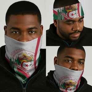 Algeria Independence Day Neck Gaiter Coat Of Arms Maqam Echahid LT15