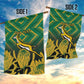 South Africa Rugby Custom Garden Flag Go Springboks Go