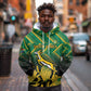 South Africa Rugby Custom Hoodie Go Springboks Go