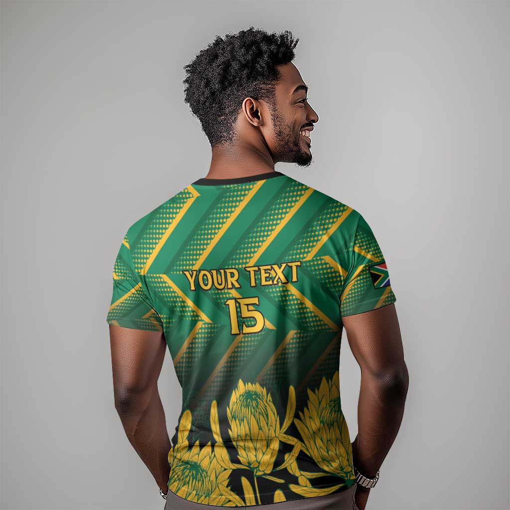 South Africa Rugby Custom T shirt Go Springboks Go