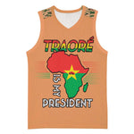 Traore Is My President Basketball Jersey Africa For Africans LT15