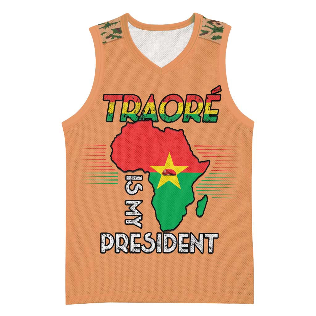 Traore Is My President Basketball Jersey Africa For Africans LT15