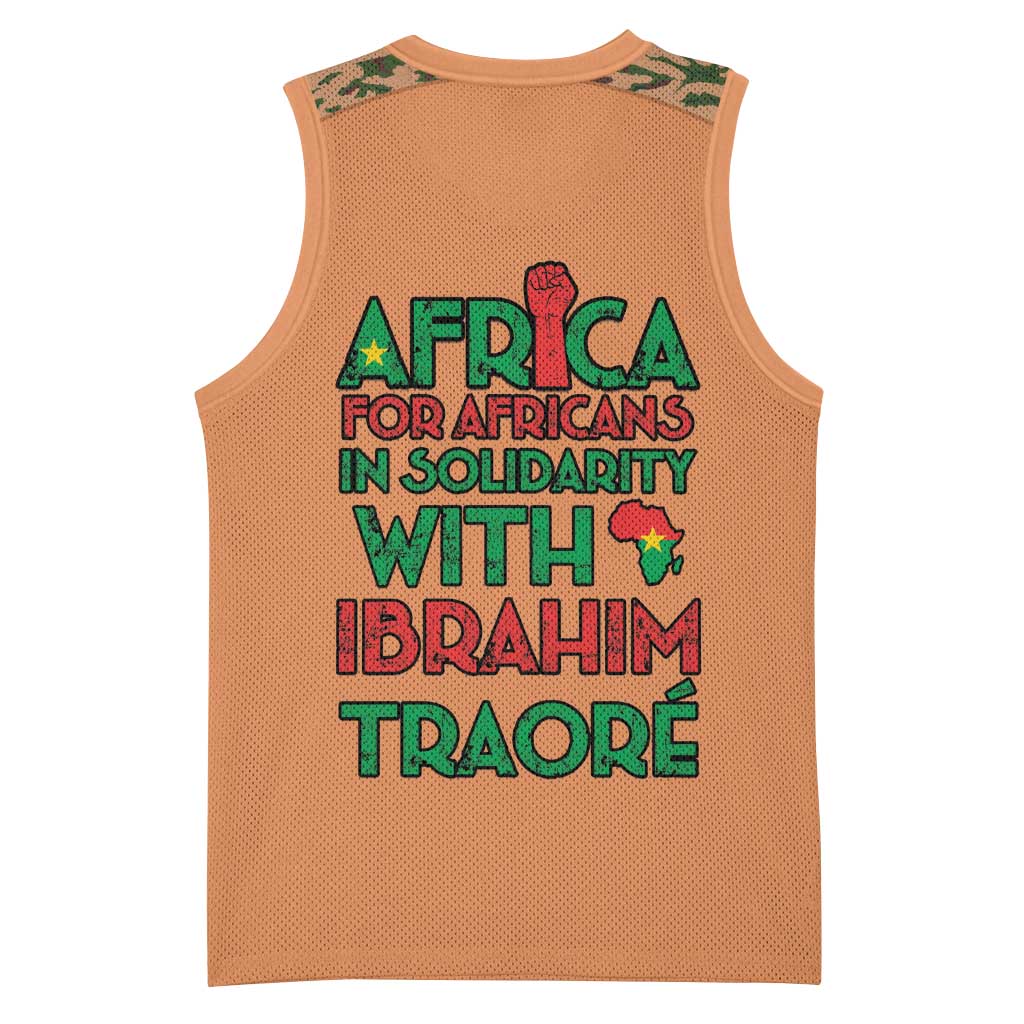 Traore Is My President Basketball Jersey Africa For Africans LT15
