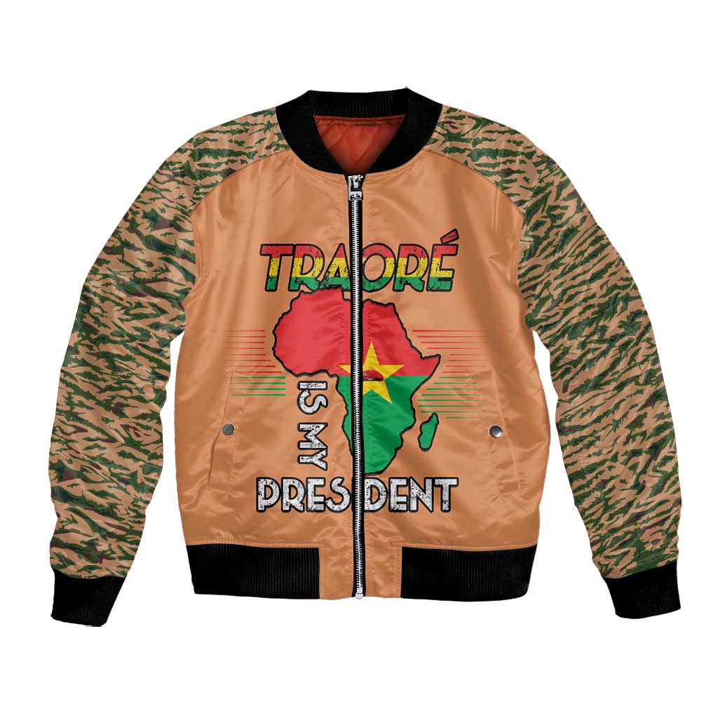 Traore Is My President Bomber Jacket Africa For Africans