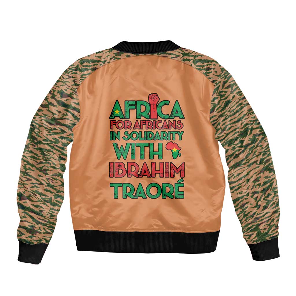 Traore Is My President Bomber Jacket Africa For Africans