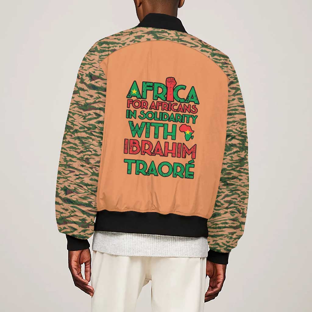 Traore Is My President Bomber Jacket Africa For Africans
