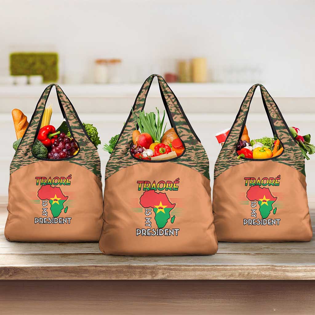 Traore Is My President Grocery Bag Africa For Africans