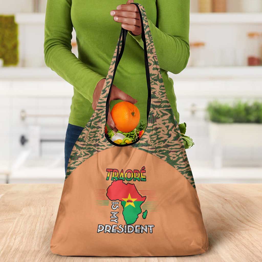Traore Is My President Grocery Bag Africa For Africans