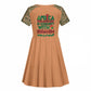 Traore Is My President Kid Short Sleeve Dress Africa For Africans