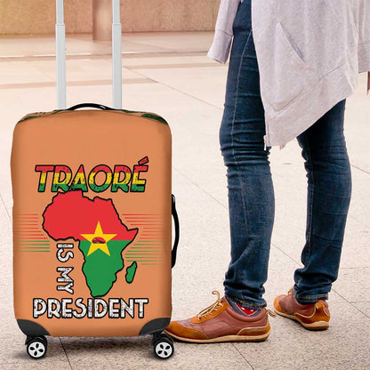 Traore Is My President Luggage Cover Africa For Africans