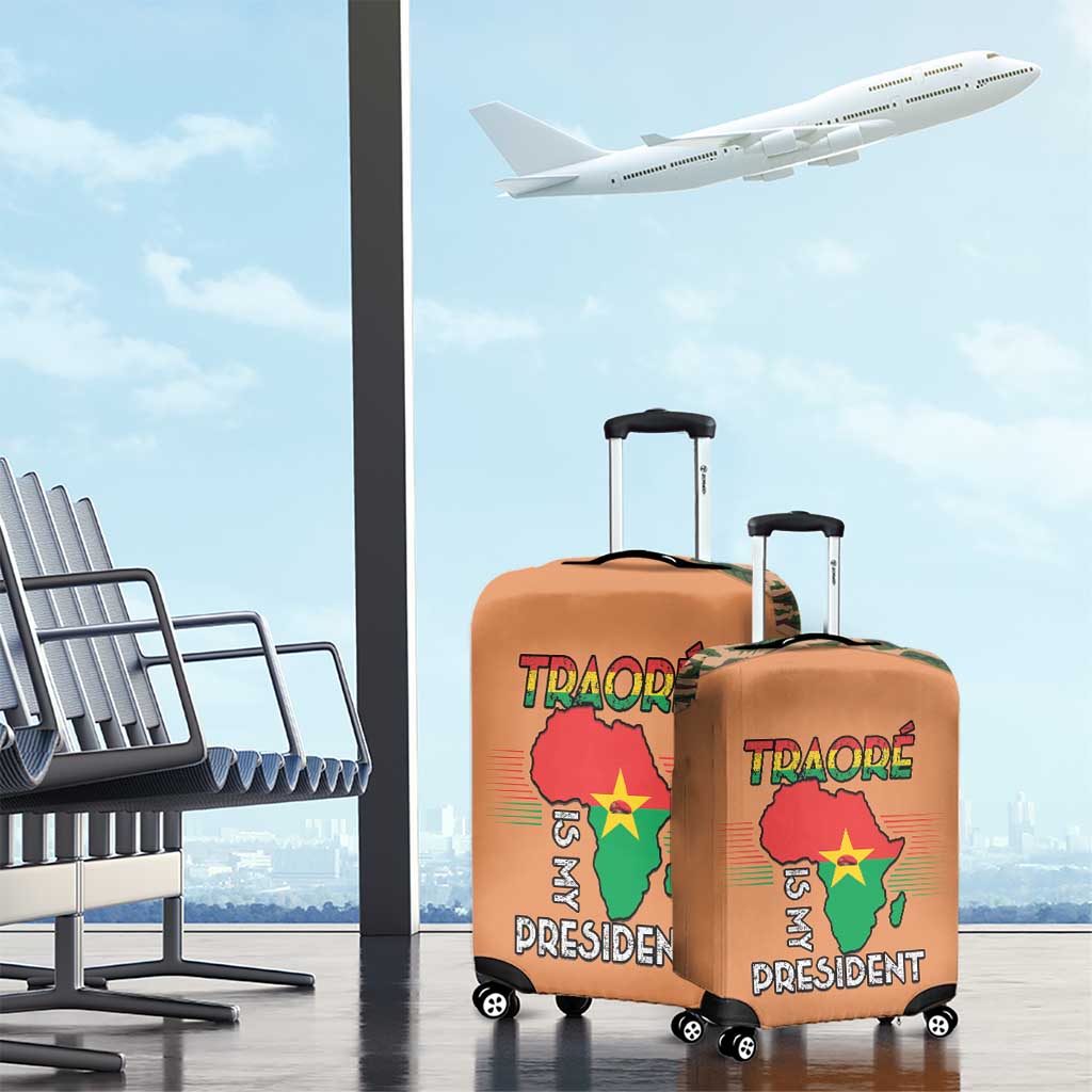 Traore Is My President Luggage Cover Africa For Africans
