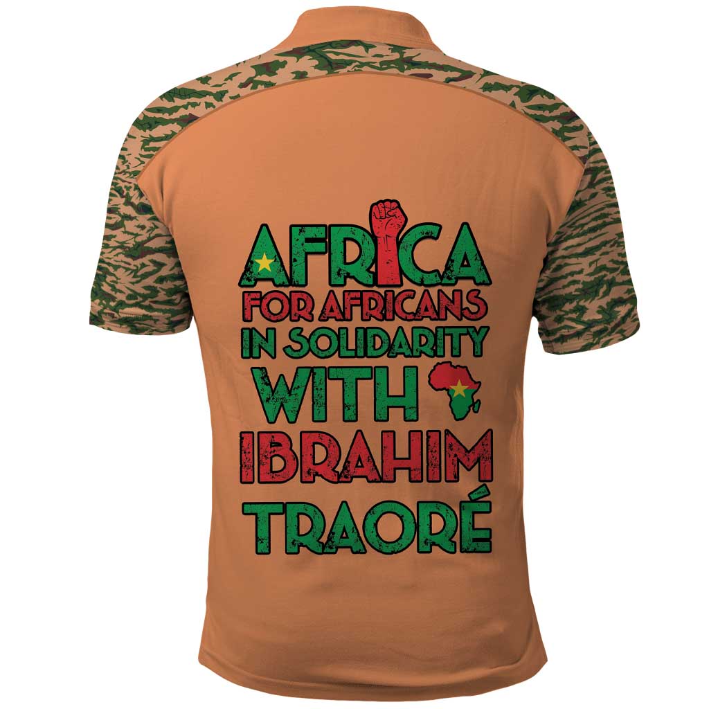 Traore Is My President Polo Shirt Africa For Africans
