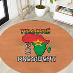 Traore Is My President Round Carpet Africa For Africans