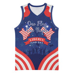 Personalized Liberia Flag Day Basketball Jersey One Flag One People LT15