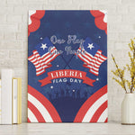 Liberia Flag Day Canvas Wall Art One Flag One People - African Pride